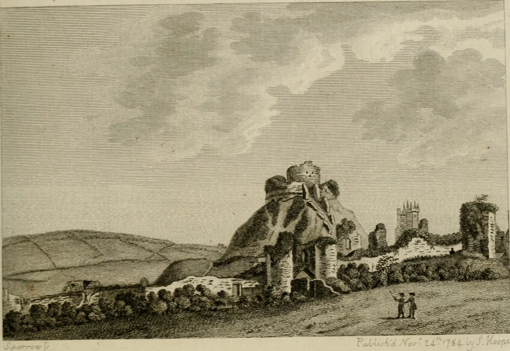 An illustration from Supplement to the antiquities of England and Wales, 1777, leaf 56