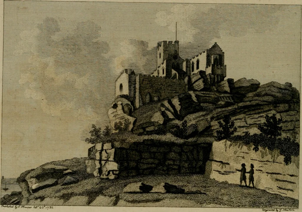 An illustration from Supplement to the antiquities of England and Wales, 1777, leaf 65