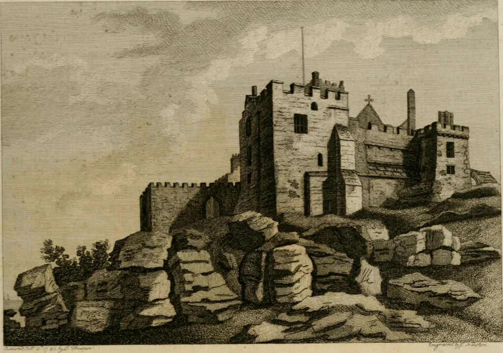 An illustration from Supplement to the antiquities of England and Wales, 1777, leaf 66