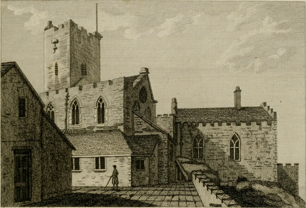 An illustration from Supplement to the antiquities of England and Wales, 1777, leaf 68