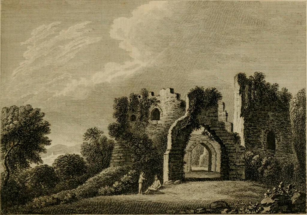 An illustration from Supplement to the antiquities of England and Wales, 1777, leaf 80