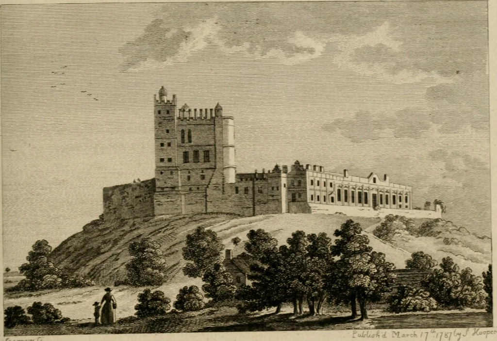 An illustration from Supplement to the antiquities of England and Wales, 1777, leaf 86