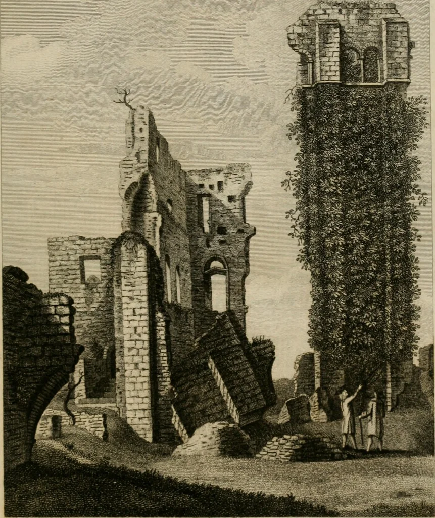 An illustration from Supplement to the antiquities of England and Wales, 1777, leaf 92