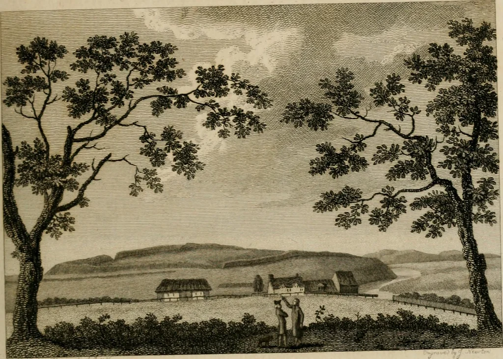An illustration from Supplement to the antiquities of England and Wales, 1777, leaf 96