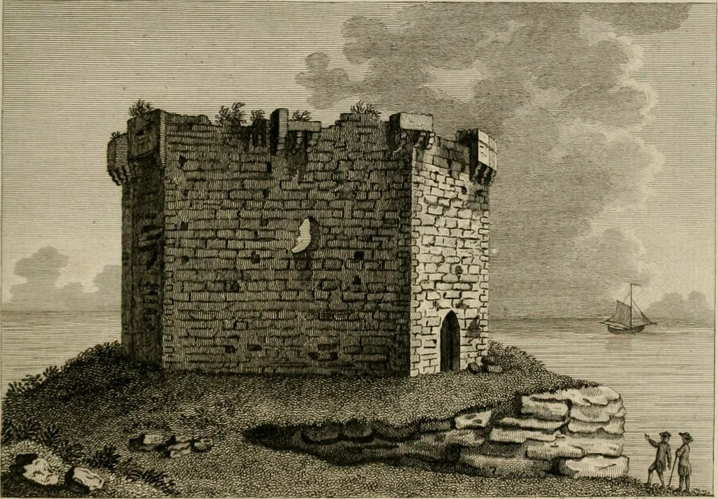 An illustration from Supplement to the antiquities of England and Wales, 1777, leaf 98