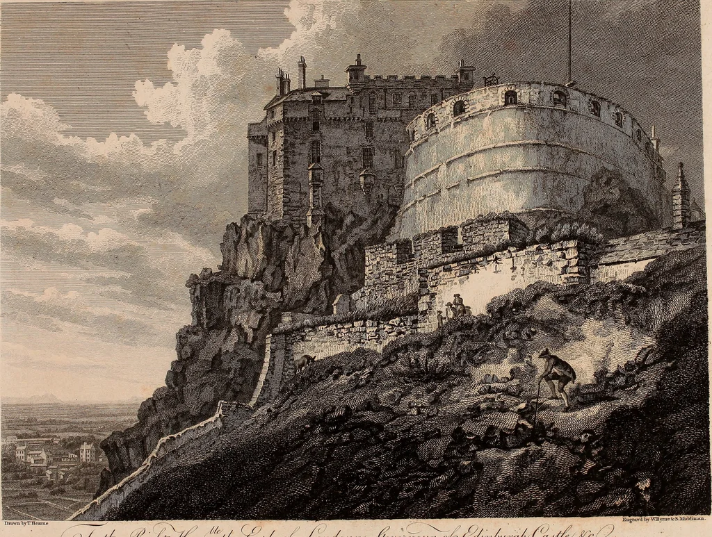 An illustration from Antiquities of Great Britain, : illustrated in views of monasteries, castles, and churches, now existing., 1807, leaf 114