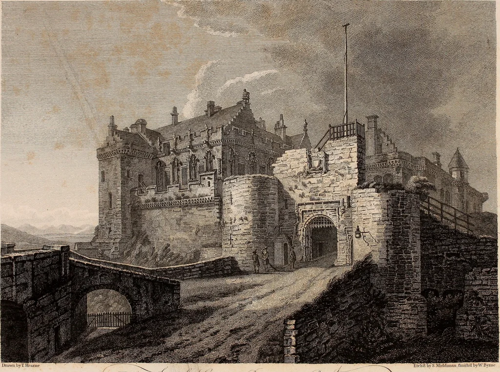 An illustration from Antiquities of Great Britain, : illustrated in views of monasteries, castles, and churches, now existing., 1807, leaf 150