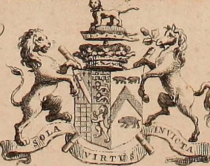 An illustration from Antiquities of Great Britain, : illustrated in views of monasteries, castles, and churches, now existing., 1807, leaf 16
