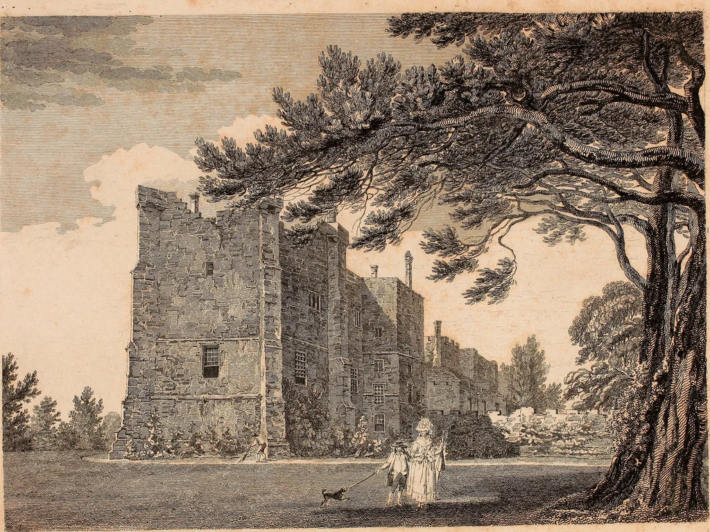 An illustration from Antiquities of Great Britain, : illustrated in views of monasteries, castles, and churches, now existing., 1807, leaf 168