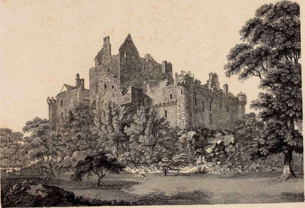 An illustration from Antiquities of Great Britain, : illustrated in views of monasteries, castles, and churches, now existing., 1807, leaf 178