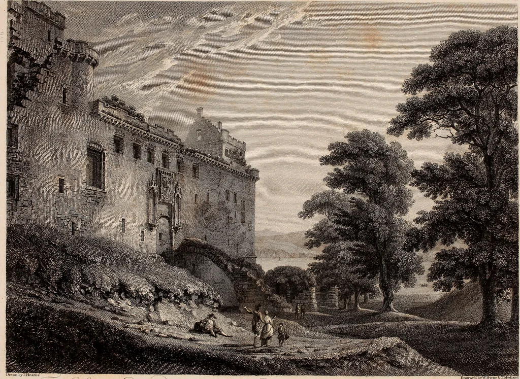 An illustration from Antiquities of Great Britain, : illustrated in views of monasteries, castles, and churches, now existing., 1807, leaf 188