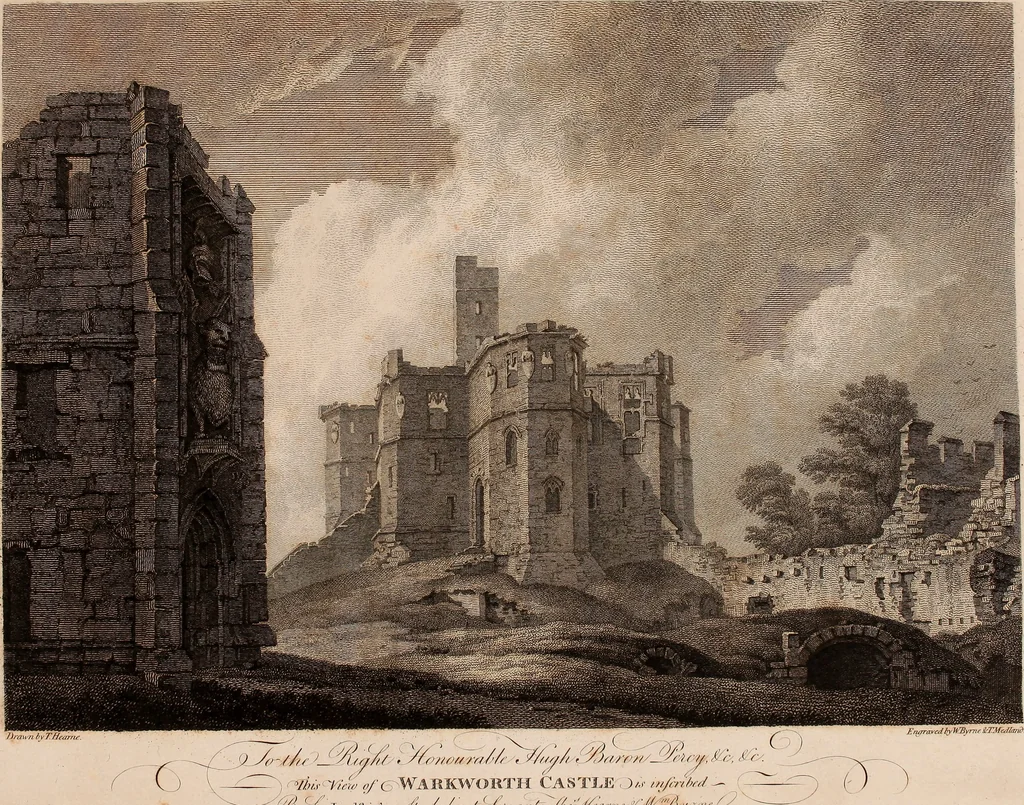 An illustration from Antiquities of Great Britain, : illustrated in views of monasteries, castles, and churches, now existing., 1807, leaf 240
