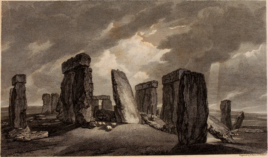 An illustration from Antiquities of Great Britain, : illustrated in views of monasteries, castles, and churches, now existing., 1807, leaf 264