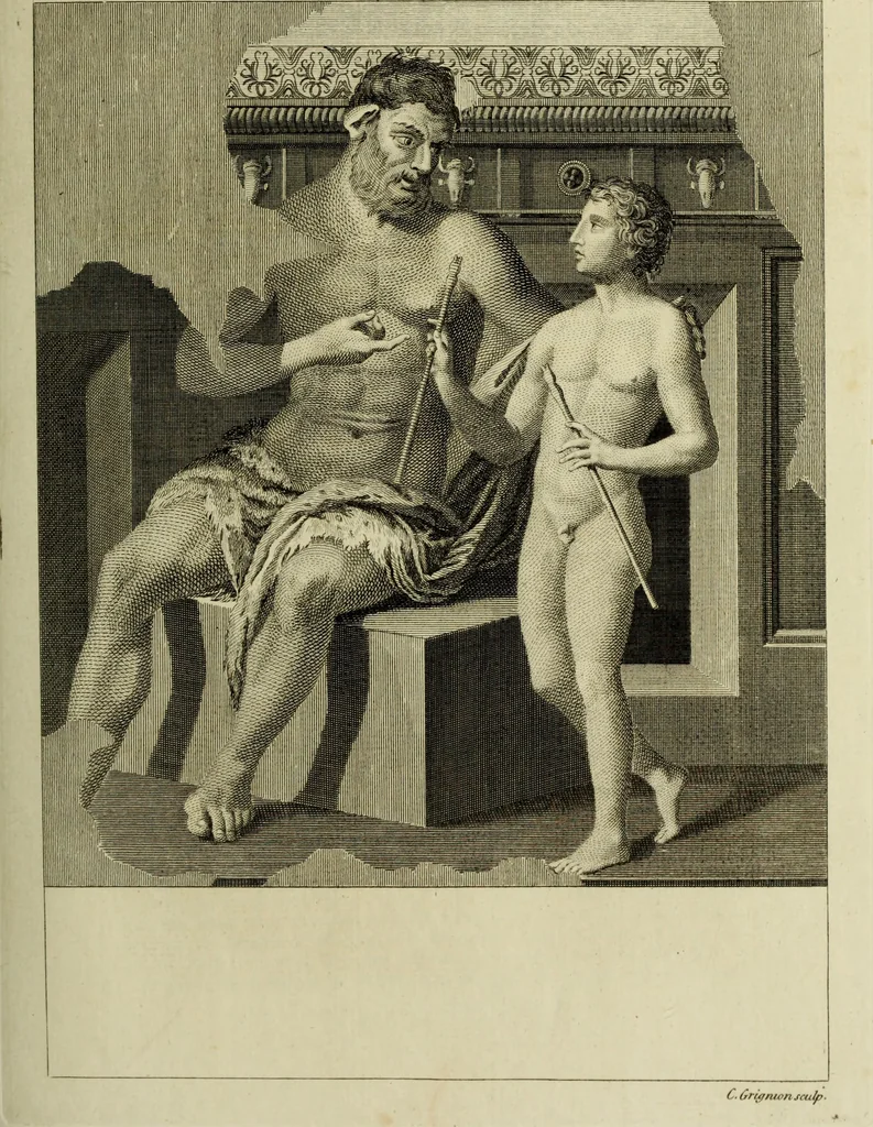 An illustration from The antiquities of Herculaneum, 1773, leaf 150