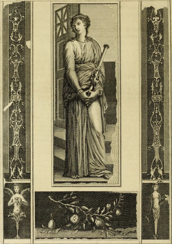 An illustration from The antiquities of Herculaneum, 1773, leaf 179