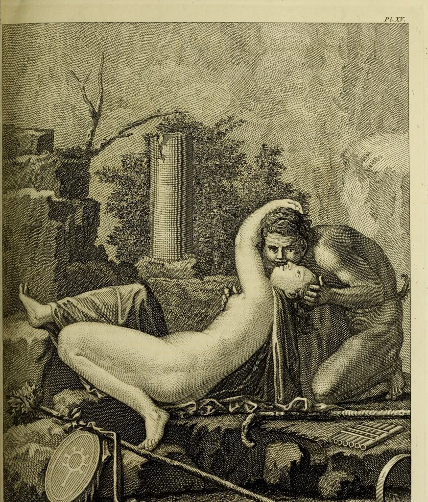 An illustration from The antiquities of Herculaneum, 1773, leaf 192