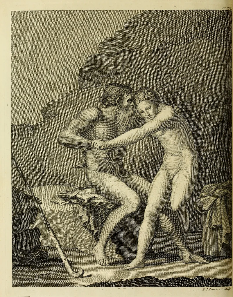 An illustration from The antiquities of Herculaneum, 1773, leaf 199