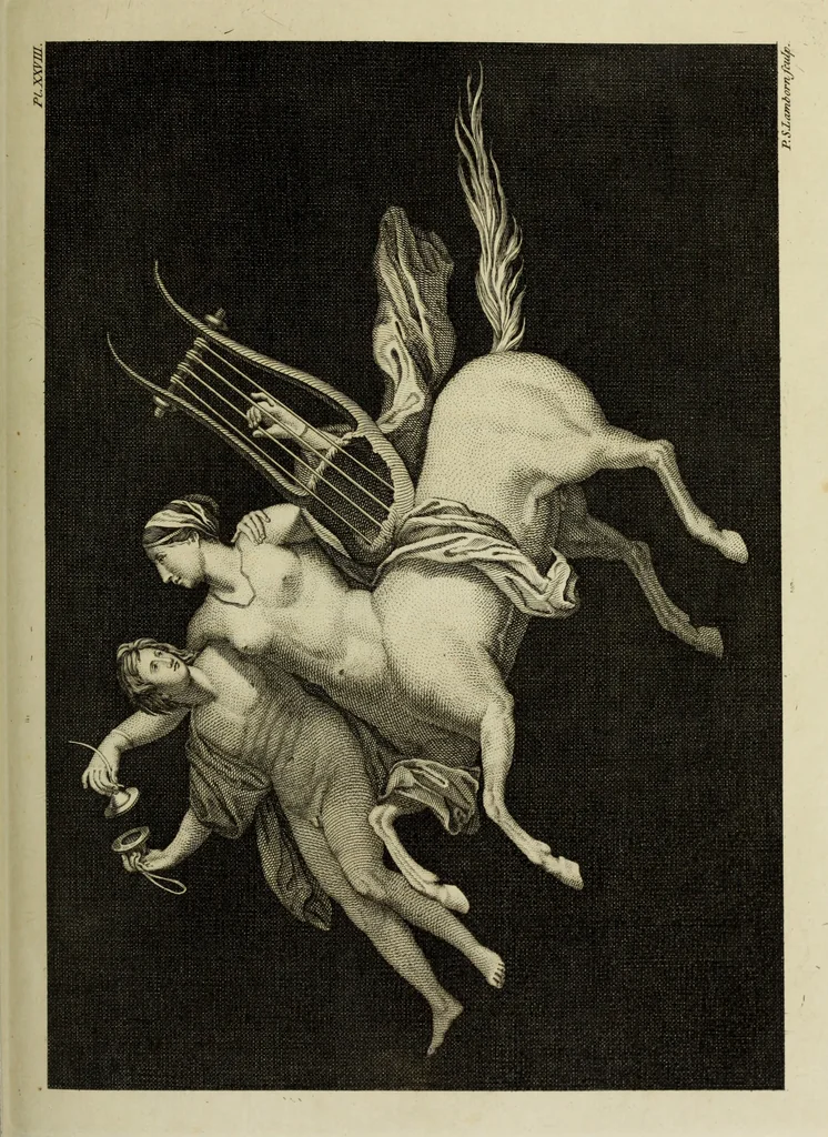 An illustration from The antiquities of Herculaneum, 1773, leaf 266