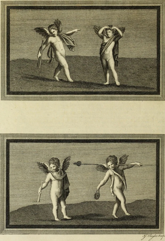 An illustration from The antiquities of Herculaneum, 1773, leaf 279