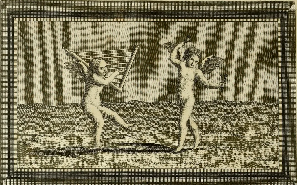 An illustration from The antiquities of Herculaneum, 1773, leaf 293