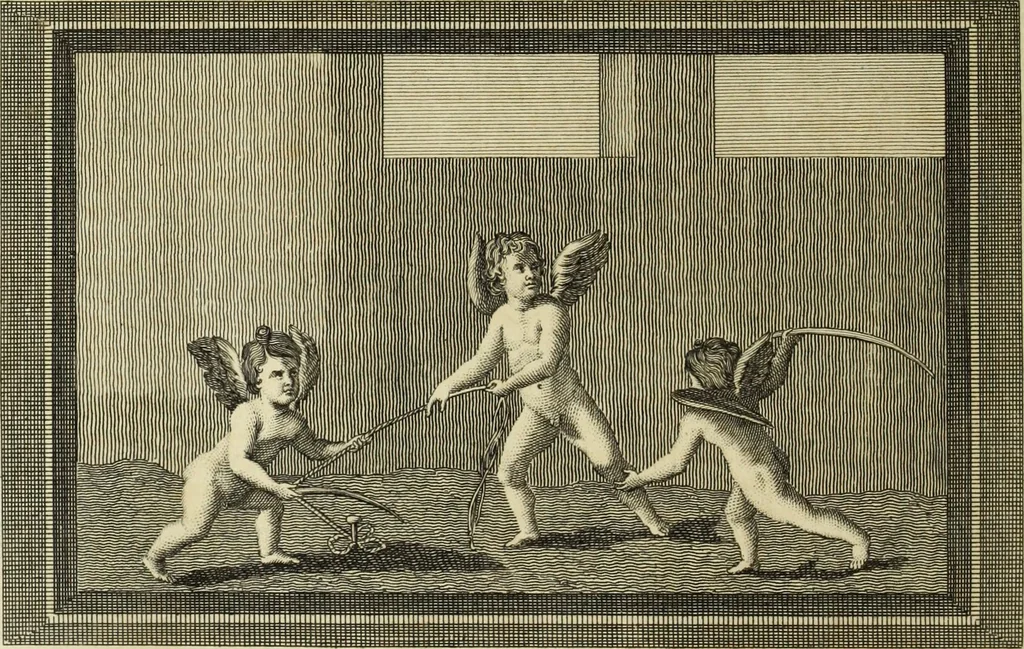 An illustration from The antiquities of Herculaneum, 1773, leaf 293