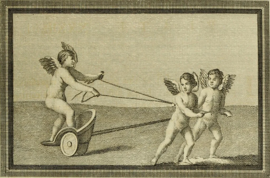 An illustration from The antiquities of Herculaneum, 1773, leaf 298