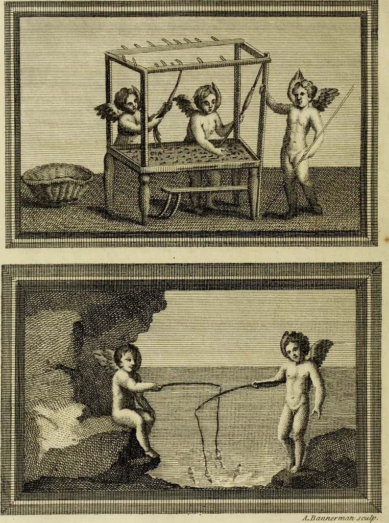 An illustration from The antiquities of Herculaneum, 1773, leaf 317
