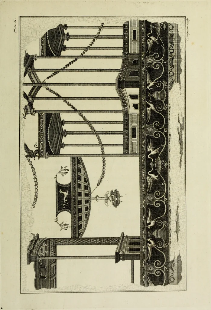 An illustration from The antiquities of Herculaneum, 1773, leaf 350