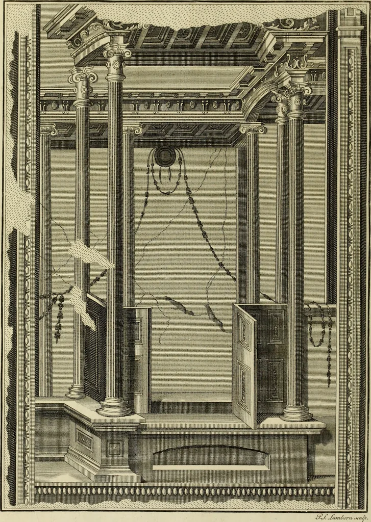 An illustration from The antiquities of Herculaneum, 1773, leaf 355