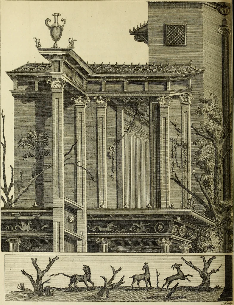 An illustration from The antiquities of Herculaneum, 1773, leaf 363