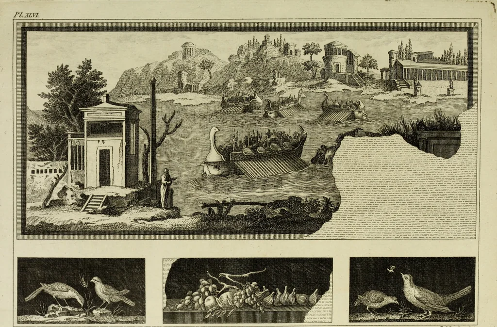 An illustration from The antiquities of Herculaneum, 1773, leaf 378