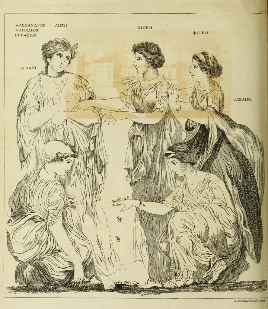 An illustration from The antiquities of Herculaneum, 1773, leaf 97