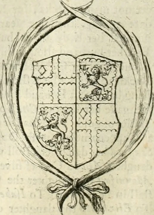 An illustration from The antiquities of Warwickshire illustrated : from records, leiger-books, manuscripts, charters, evidences, tombes, and armes : beautified with maps, prospects, and portraictures, 1656, leaf 309