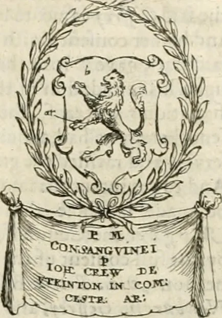 An illustration from The antiquities of Warwickshire illustrated : from records, leiger-books, manuscripts, charters, evidences, tombes, and armes : beautified with maps, prospects, and portraictures, 1656, leaf 622