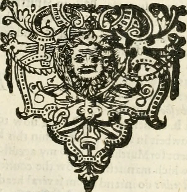 An illustration from The antiquities of Warwickshire illustrated : from records, leiger-books, manuscripts, charters, evidences, tombes, and armes : beautified with maps, prospects, and portraictures, 1656, leaf 624