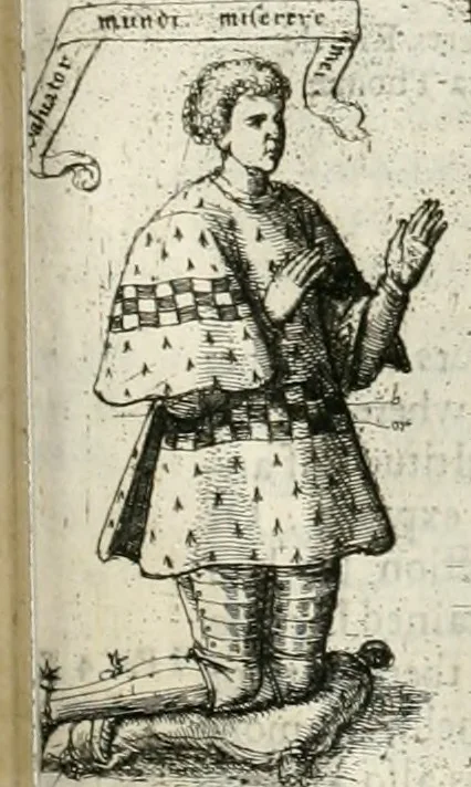 An illustration from The antiquities of Warwickshire illustrated : from records, leiger-books, manuscripts, charters, evidences, tombes, and armes : beautified with maps, prospects, and portraictures, 1656, leaf 636