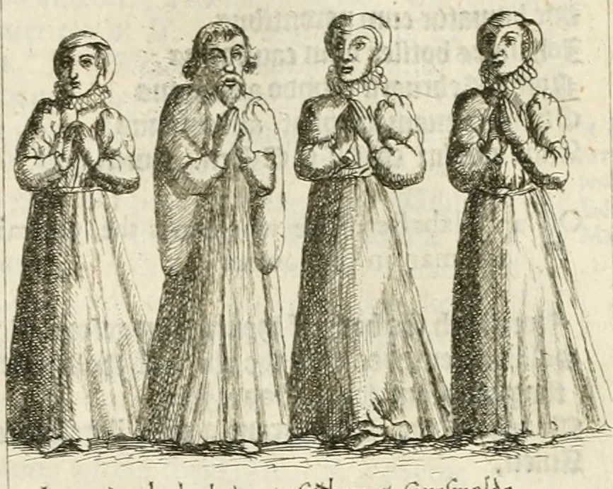 An illustration from The antiquities of Warwickshire illustrated : from records, leiger-books, manuscripts, charters, evidences, tombes, and armes : beautified with maps, prospects, and portraictures, 1656, leaf 682
