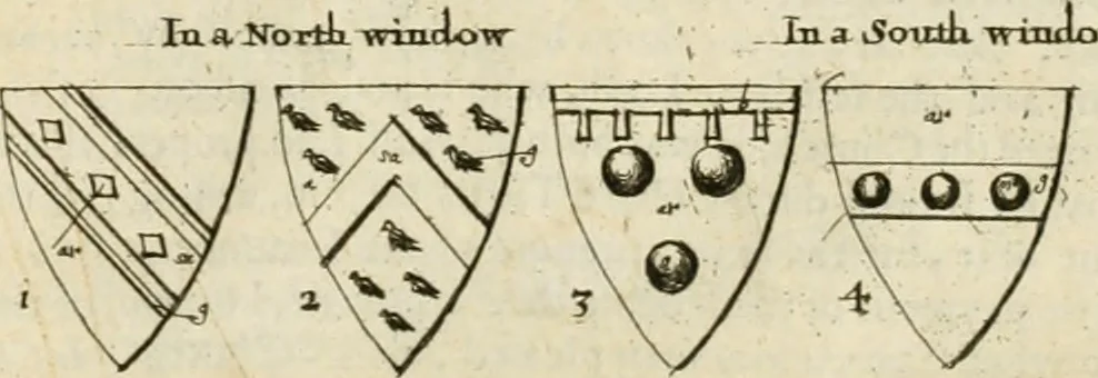 An illustration from The antiquities of Warwickshire illustrated : from records, leiger-books, manuscripts, charters, evidences, tombes, and armes : beautified with maps, prospects, and portraictures, 1656, leaf 754