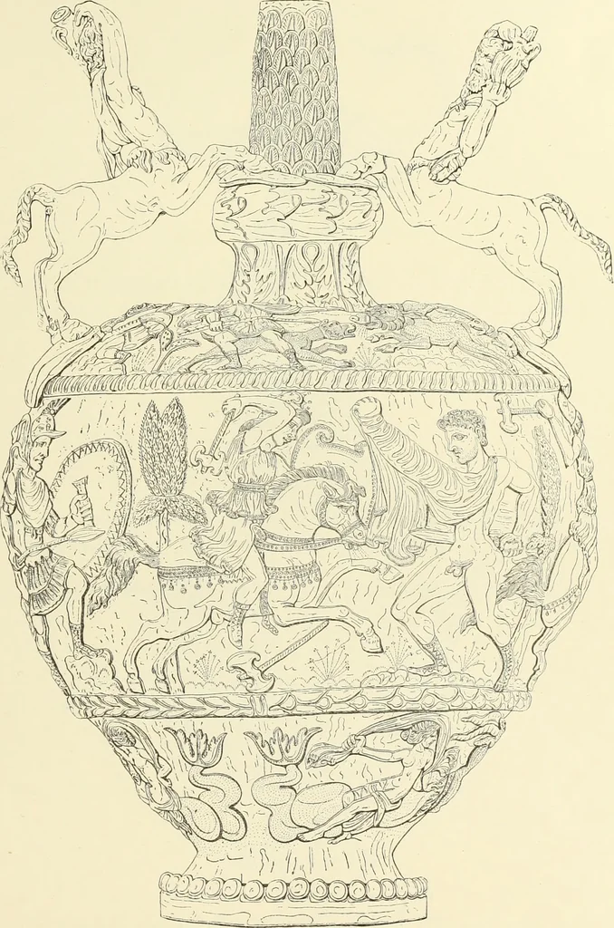 An illustration from Antiquités de la Russie méridionale, 1891, leaf 100