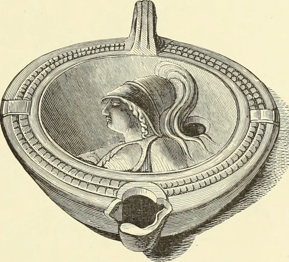 An illustration from Antiquités de la Russie méridionale, 1891, leaf 114