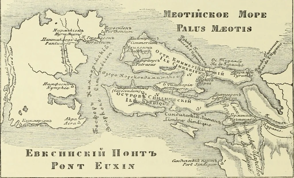 An illustration from Antiquités de la Russie méridionale, 1891, leaf 119