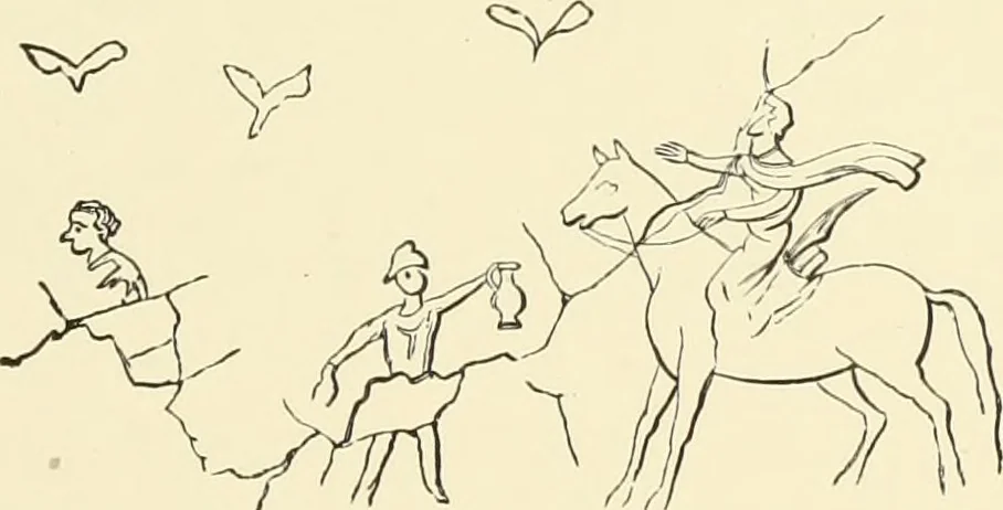 An illustration from Antiquités de la Russie méridionale, 1891, leaf 130