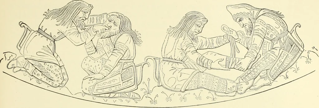 An illustration from Antiquités de la Russie méridionale, 1891, leaf 134