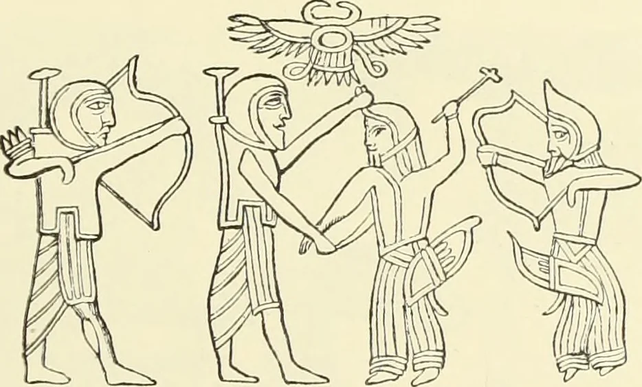 An illustration from Antiquités de la Russie méridionale, 1891, leaf 148