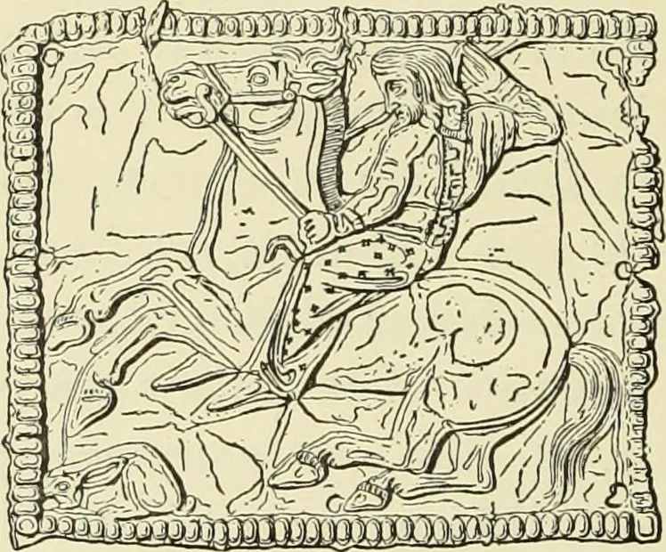 An illustration from Antiquités de la Russie méridionale, 1891, leaf 165