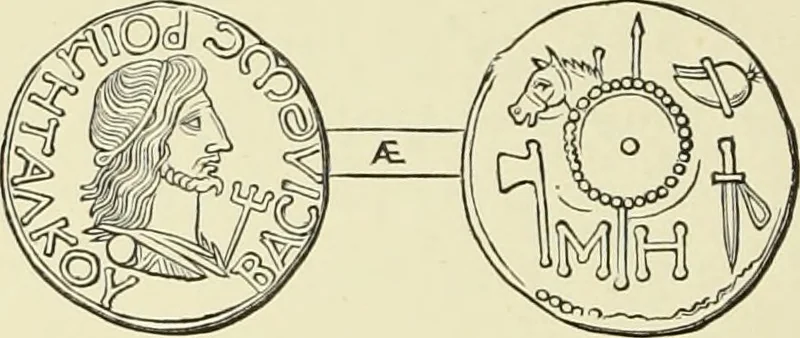 An illustration from Antiquités de la Russie méridionale, 1891, leaf 171