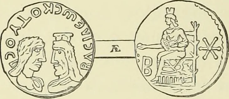 An illustration from Antiquités de la Russie méridionale, 1891, leaf 177