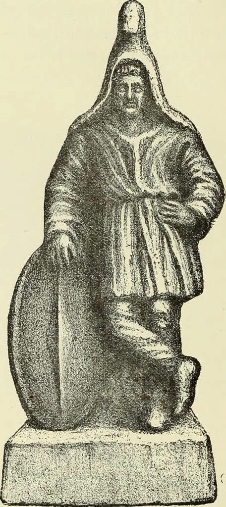 An illustration from Antiquités de la Russie méridionale, 1891, leaf 215