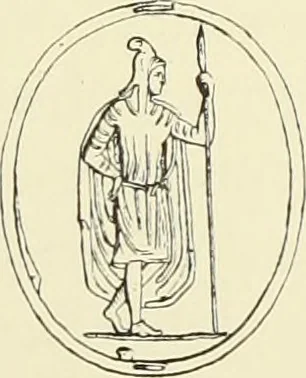 An illustration from Antiquités de la Russie méridionale, 1891, leaf 218