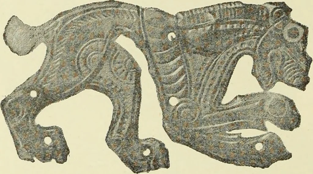 An illustration from Antiquités de la Russie méridionale, 1891, leaf 237